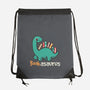 Bookasaurus-None-Drawstring-Bag-NemiMakeit