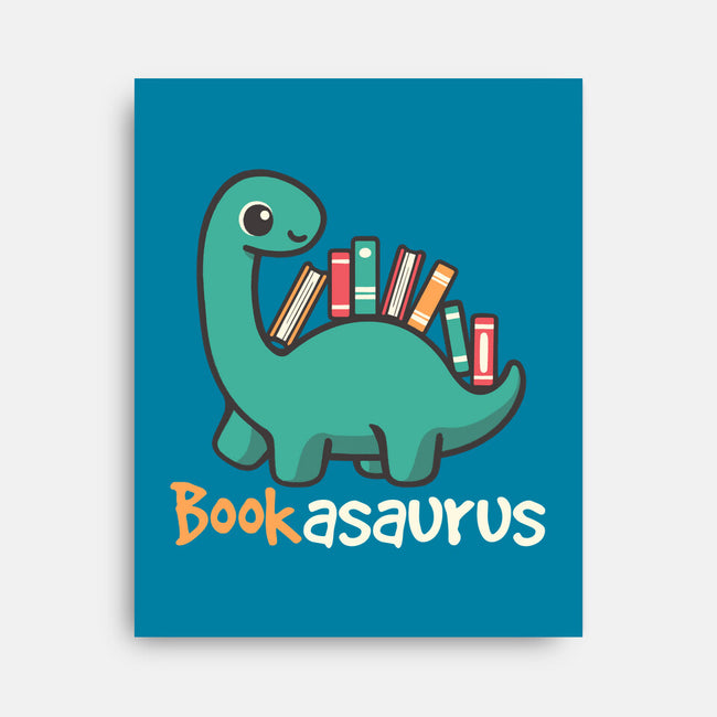 Bookasaurus-None-Stretched-Canvas-NemiMakeit