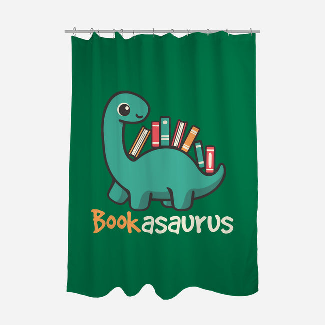 Bookasaurus-None-Polyester-Shower Curtain-NemiMakeit