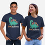 Bookasaurus-Unisex-Basic-Tee-NemiMakeit