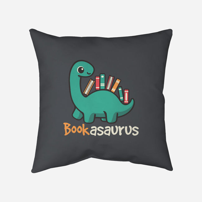 Bookasaurus-None-Removable Cover w Insert-Throw Pillow-NemiMakeit