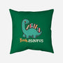 Bookasaurus-None-Removable Cover w Insert-Throw Pillow-NemiMakeit