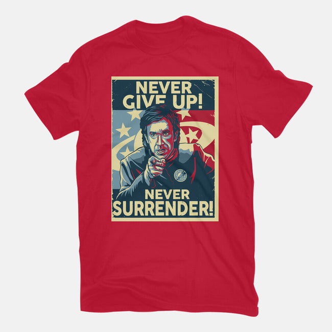 Never Give Up-Youth-Basic-Tee-daobiwan