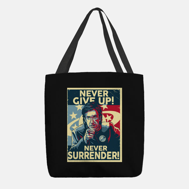 Never Give Up-None-Basic Tote-Bag-daobiwan