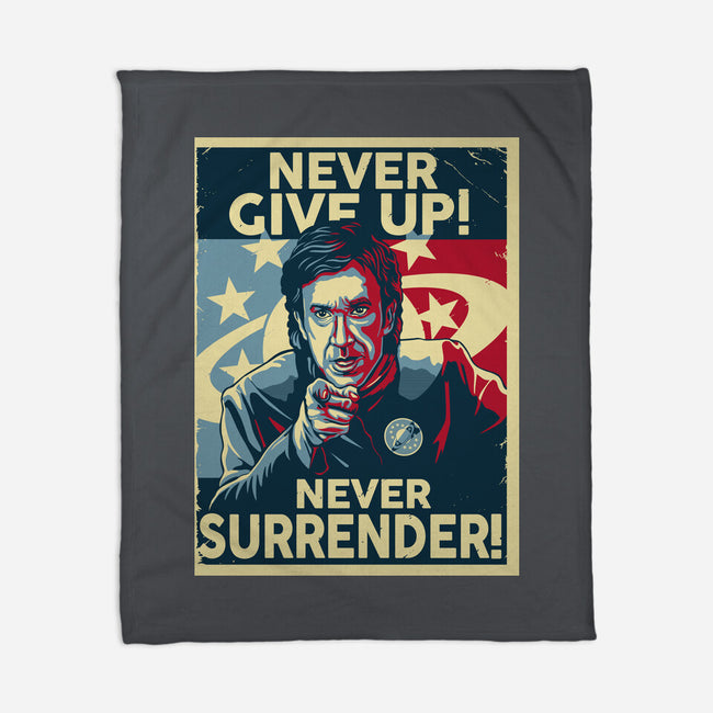 Never Give Up-None-Fleece-Blanket-daobiwan