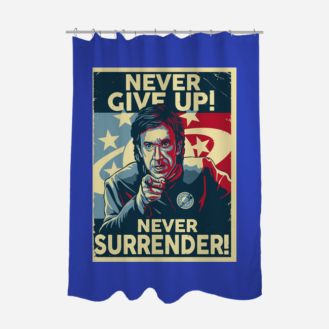 Never Give Up-None-Polyester-Shower Curtain-daobiwan