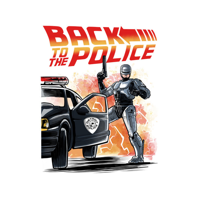 Back To The Police-None-Polyester-Shower Curtain-zascanauta