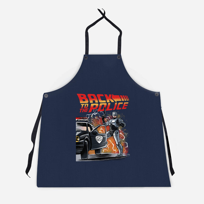 Back To The Police-Unisex-Kitchen-Apron-zascanauta