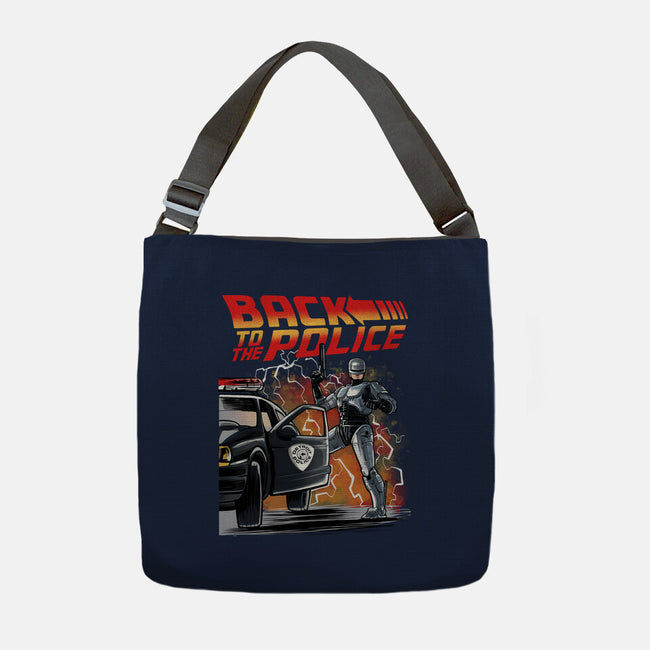 Back To The Police-None-Adjustable Tote-Bag-zascanauta