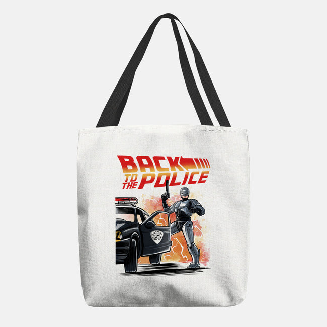 Back To The Police-None-Basic Tote-Bag-zascanauta