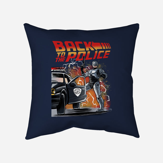 Back To The Police-None-Removable Cover w Insert-Throw Pillow-zascanauta