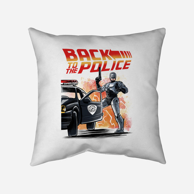 Back To The Police-None-Removable Cover w Insert-Throw Pillow-zascanauta