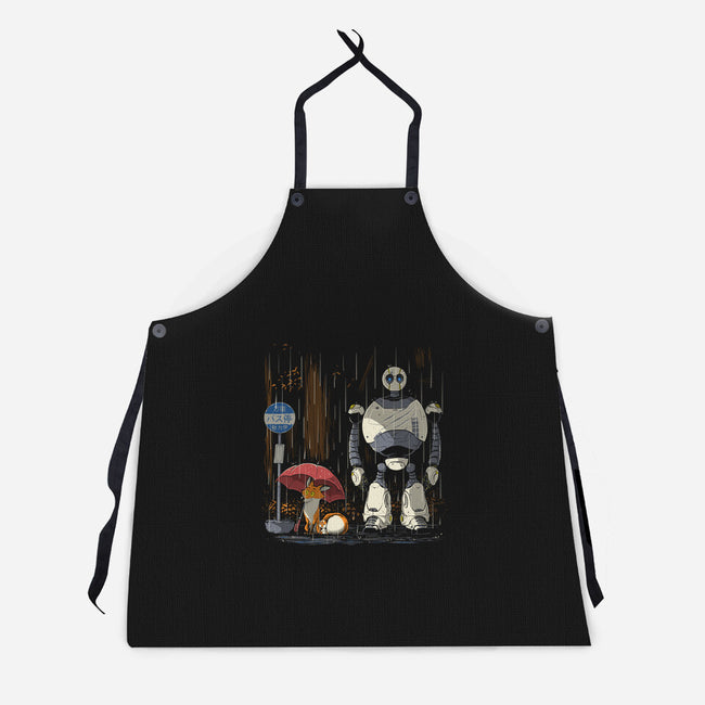 My Neighbor Robot-Unisex-Kitchen-Apron-Betmac