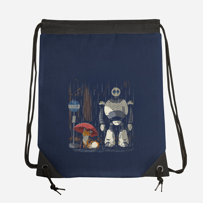 My Neighbor Robot-None-Drawstring-Bag-Betmac