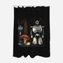 My Neighbor Robot-None-Polyester-Shower Curtain-Betmac