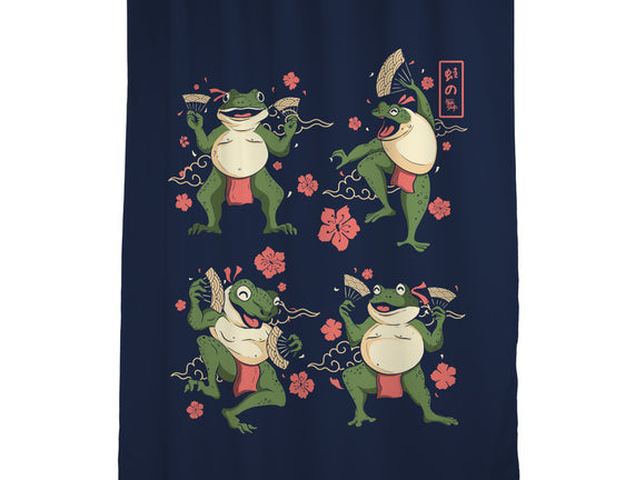 Dance Of The Toads Ukiyo-e