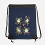 Dance Of The Toads Ukiyo-e-None-Drawstring-Bag-constantine2454