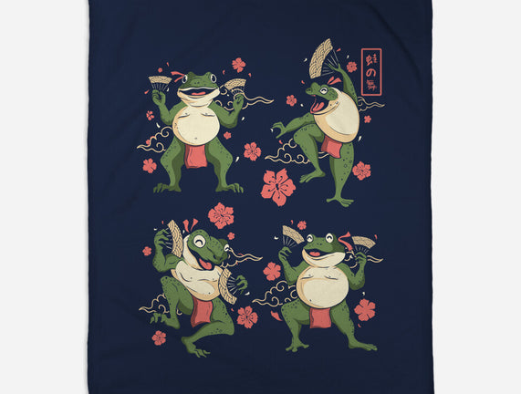 Dance Of The Toads Ukiyo-e