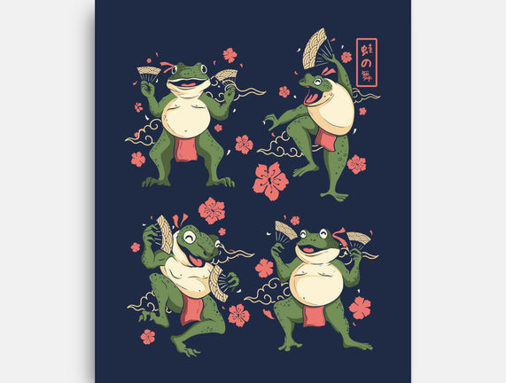 Dance Of The Toads Ukiyo-e