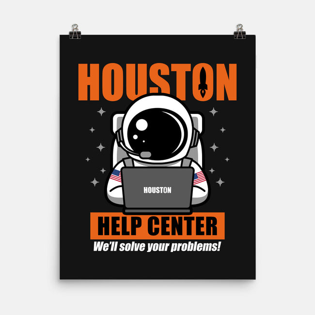 Houston Help Center-None-Matte-Poster-Boggs Nicolas