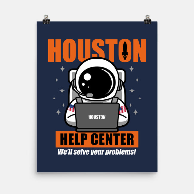 Houston Help Center-None-Matte-Poster-Boggs Nicolas