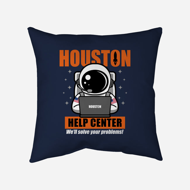 Houston Help Center-None-Removable Cover w Insert-Throw Pillow-Boggs Nicolas