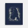 Darkness Lion-None-Stretched-Canvas-Vallina84