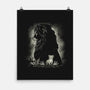 Darkness Lion-None-Matte-Poster-Vallina84