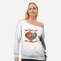 Tender Heart Cat-Womens-Off Shoulder-Sweatshirt-dandingeroz