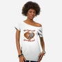 Tender Heart Cat-Womens-Off Shoulder-Tee-dandingeroz