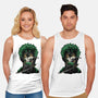 Pirate Hunter Fury-Unisex-Basic-Tank-glitchygorilla