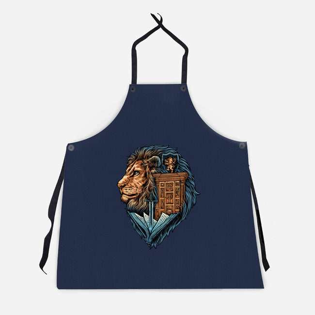 Love And Fantasy-Unisex-Kitchen-Apron-glitchygorilla