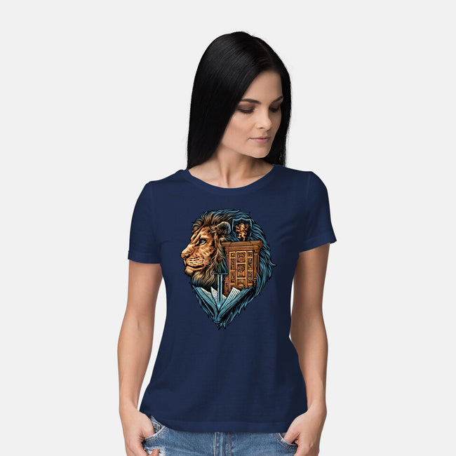 Love And Fantasy-Womens-Basic-Tee-glitchygorilla