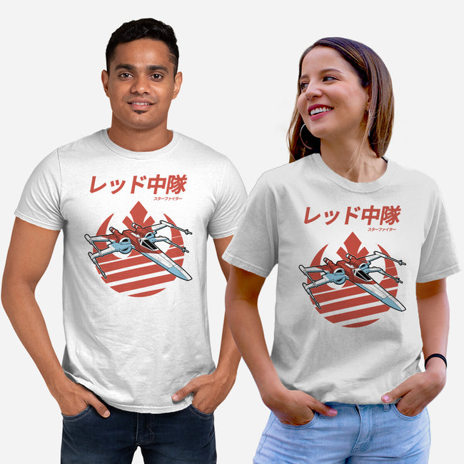 X-Wing Starfighter-Unisex-Basic-Tee-Astrobot Invention