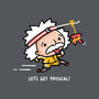 Lets Get Physical-Womens-Fitted-Tee-Wenceslao A Romero