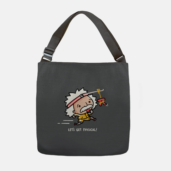 Lets Get Physical-None-Adjustable Tote-Bag-Wenceslao A Romero