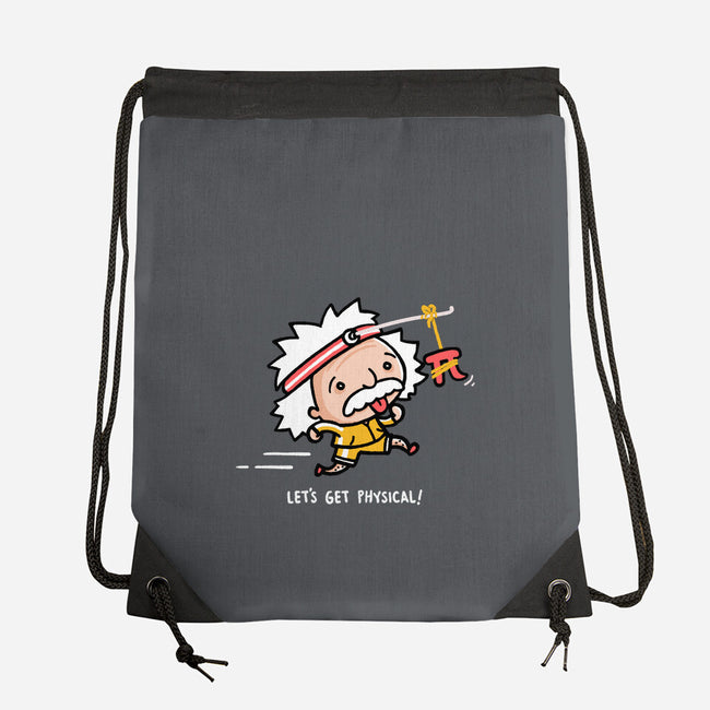 Lets Get Physical-None-Drawstring-Bag-Wenceslao A Romero