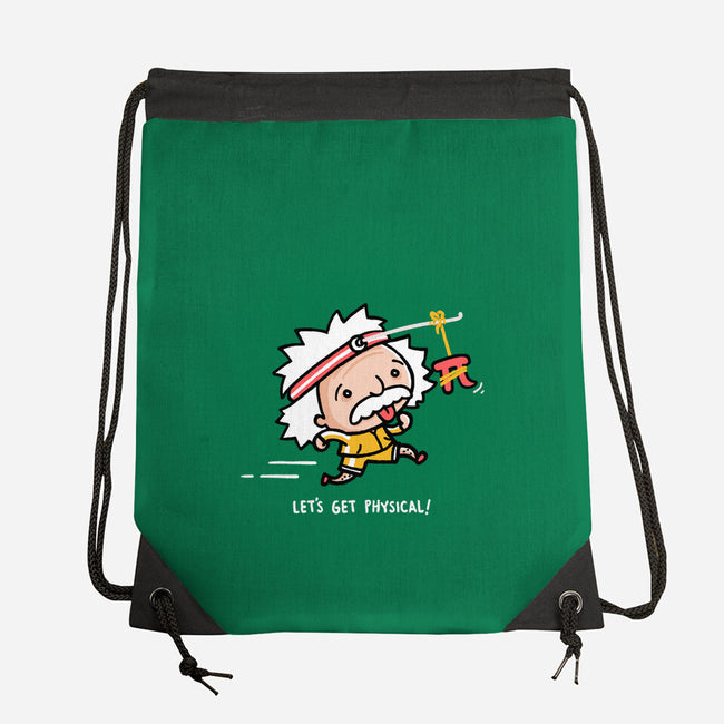 Lets Get Physical-None-Drawstring-Bag-Wenceslao A Romero