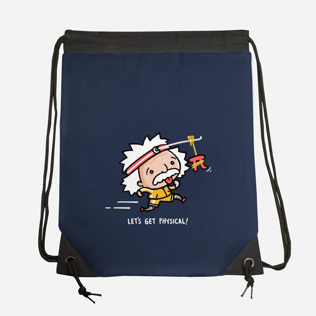 Lets Get Physical-None-Drawstring-Bag-Wenceslao A Romero