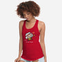 Lets Get Physical-Womens-Racerback-Tank-Wenceslao A Romero