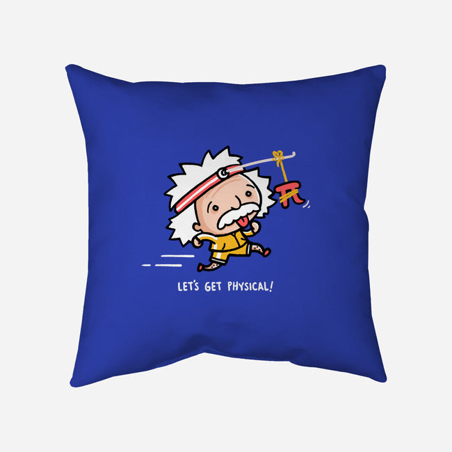 Lets Get Physical-None-Removable Cover w Insert-Throw Pillow-Wenceslao A Romero