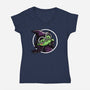 Witch Of The West-Womens-V-Neck-Tee-Wenceslao A Romero