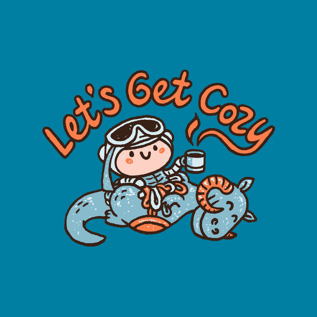 Lets Get Cozy-Unisex-Basic-Tee-Wenceslao A Romero