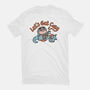 Lets Get Cozy-Womens-Basic-Tee-Wenceslao A Romero