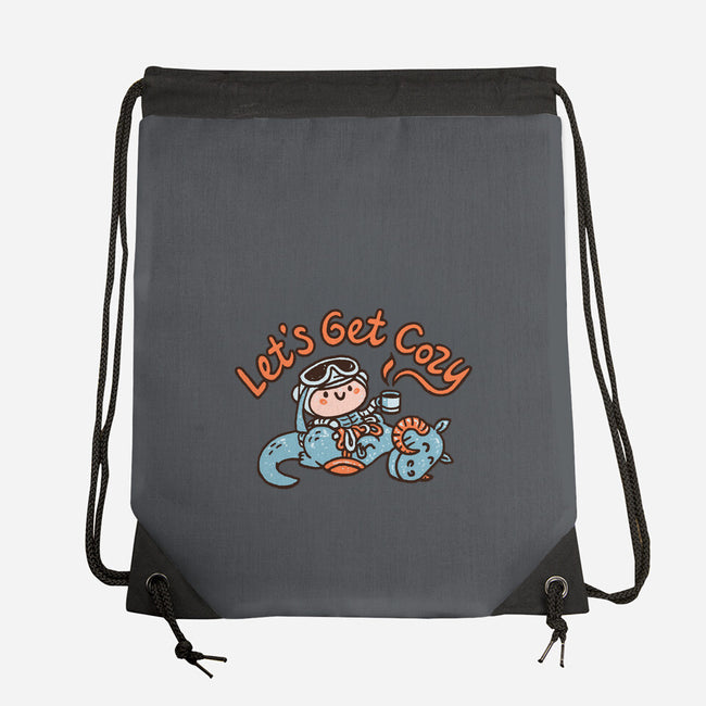 Lets Get Cozy-None-Drawstring-Bag-Wenceslao A Romero