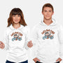 Lets Get Cozy-Unisex-Pullover-Sweatshirt-Wenceslao A Romero