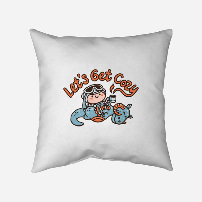 Lets Get Cozy-None-Removable Cover w Insert-Throw Pillow-Wenceslao A Romero