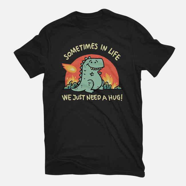 Sometime In Life-Womens-Fitted-Tee-Wenceslao A Romero