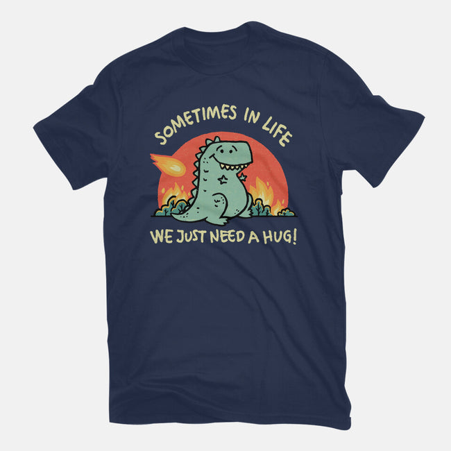 Sometime In Life-Womens-Fitted-Tee-Wenceslao A Romero