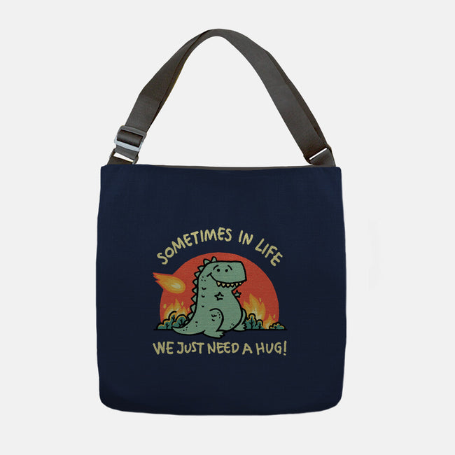 Sometime In Life-None-Adjustable Tote-Bag-Wenceslao A Romero